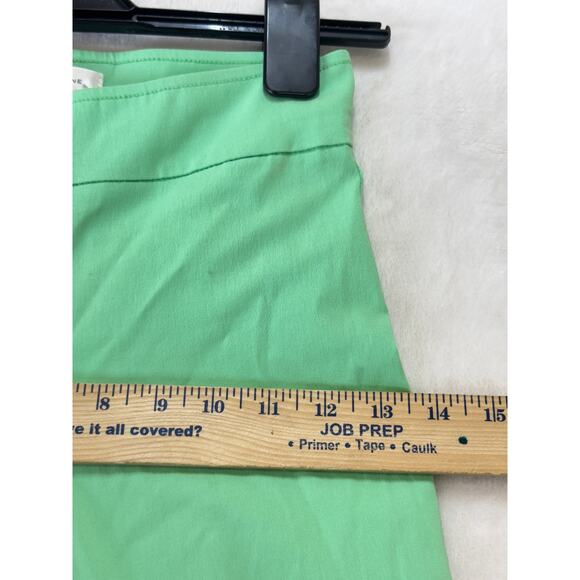 Avenue Montaigne Brigitte Signature Mint Pants Womens 00 Cropped Straight Leg - Picture 7 of 12